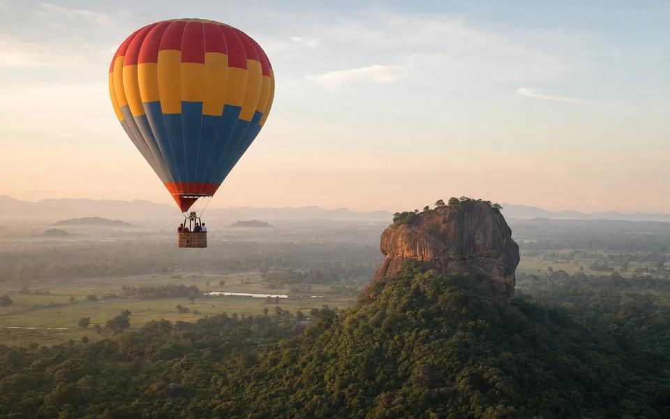 Hot Air Balloon Ride over Sigiriya