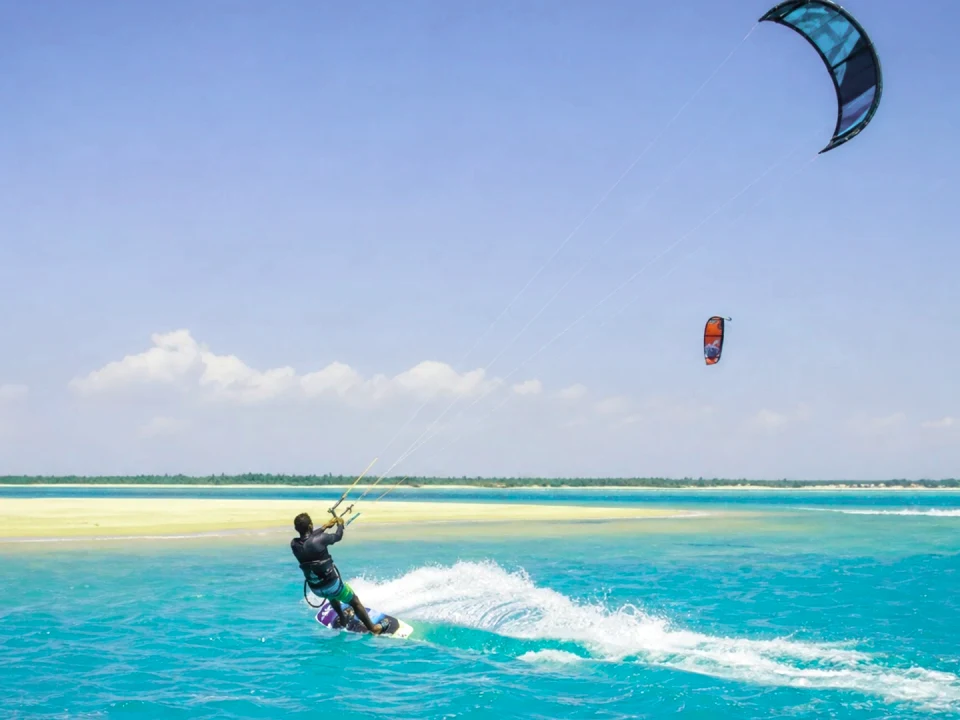 Dolphins, Kites & Bar Reef