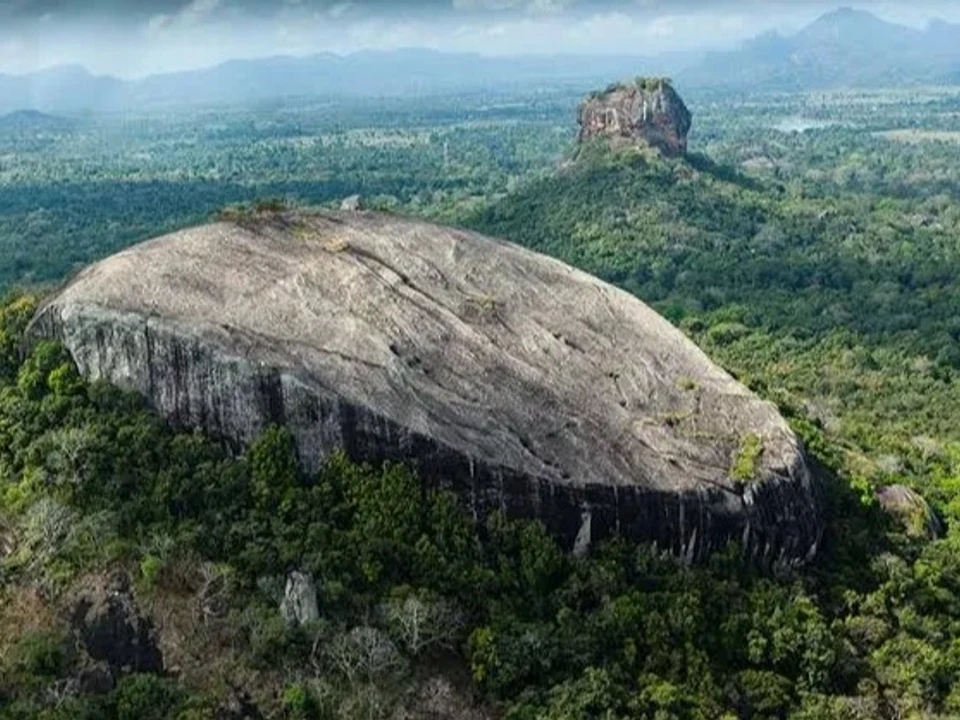 Pidurangala Rock at Dawn