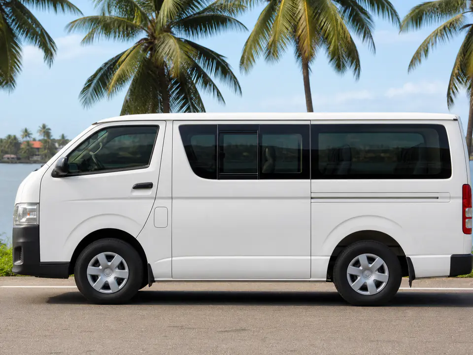 Toyota KDH Flat Roof — Shorta Tours Sri Lanka tour fleet